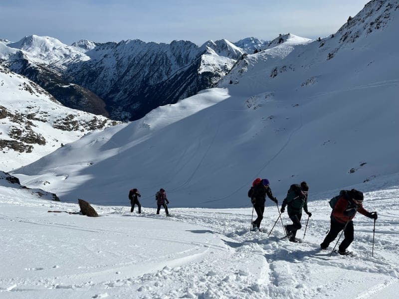 Curs d'excursionisme hivernal (Tavascan)