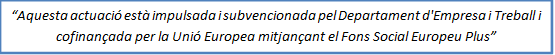 Text finançament